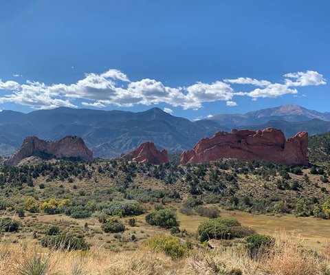 Garden of the Gods Scenic View